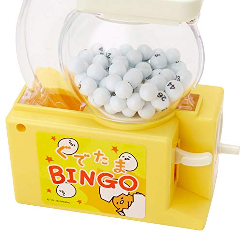 Sanrio Gudetama bingo game Machine w/ 75balls + 5Spare balls + 10cards NEW_5