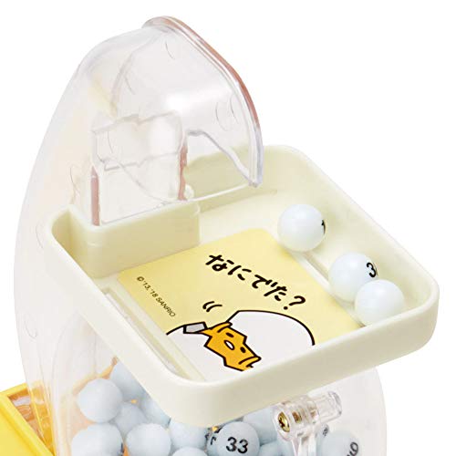 Sanrio Gudetama bingo game Machine w/ 75balls + 5Spare balls + 10cards NEW_6