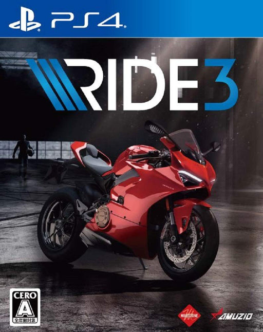 RIDE 3 PS4 Game Software Standard Edition PLJM-16106 Motorcycle Racing Game NEW_1