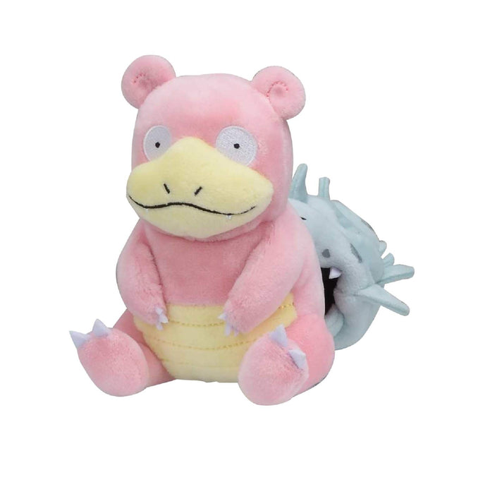 Pokemon Center Original Pokemon Fit Slowbro Plush Doll H12.5xW22xD9cm NEW_1