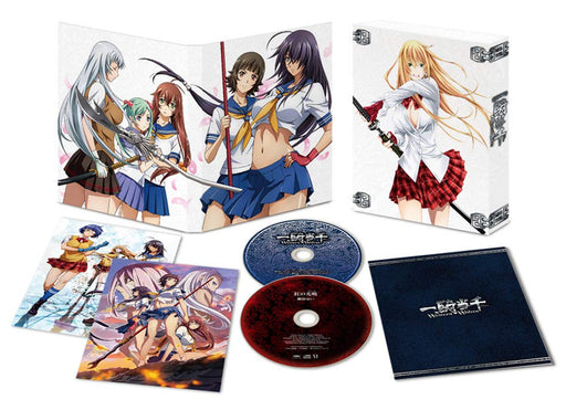 DVD+CD Ikki Tousen Western Wolves First Edition with Booklet Box ZMBZ-12892 NEW_1
