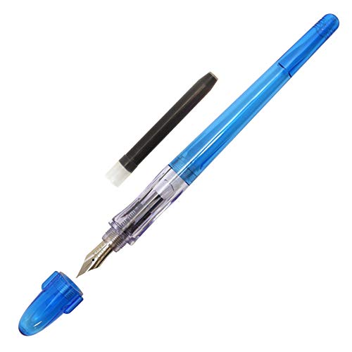 Pilot Fountain Pen Calligraphy Pen Extra Fine Clear Light Blue P-FP-60R-TLBEF_1