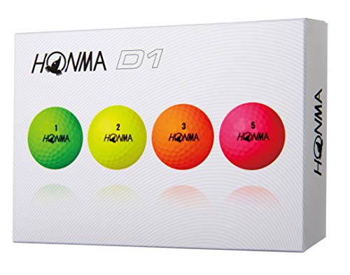 Golf balls HONMA Ball Multi-Color New D1 BT-1801 2 piece ball Ionomer mid cover_1