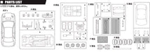 Fujimi ISD-18 1/24 Initial D series No.18 Impreza WRX TypeR Sti Takumi Fujiwara_5
