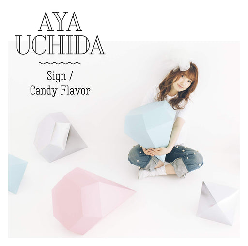 Uchida Aya Sign/ Candy Flavor First Limited Edition Type A CD+DVD COZC-1514 NEW_1
