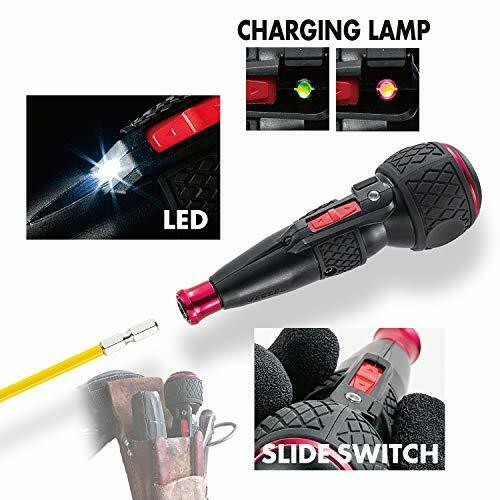 VESSEL Electric ball grip screw driver 220USB-1 USB Charging NEW from Japan_3