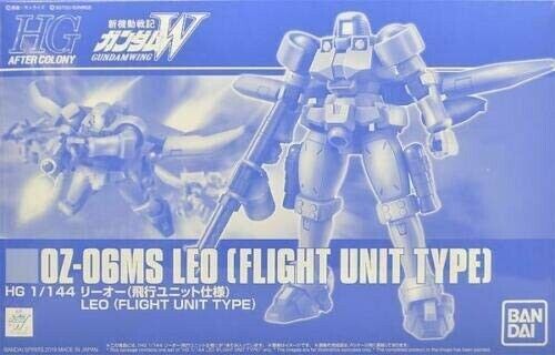 BANDAI HGAC 1/144 OZ-06MS LEO FLIGHT UNIT TYPE Plastic Model Kit Gundam W NEW_1