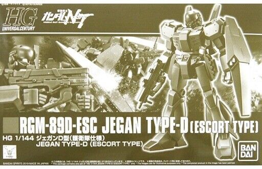 BANDAI HGUC 1/144 RGM-89D-ESC JEGAN TYPE-D ESCORT TYPE Model Kit Gundam NT NEW_1