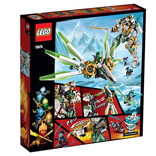 LEGO Ninja Ninjago Lloyd's Titan Mech 70676 Titan Wing Block Building boys toy_6