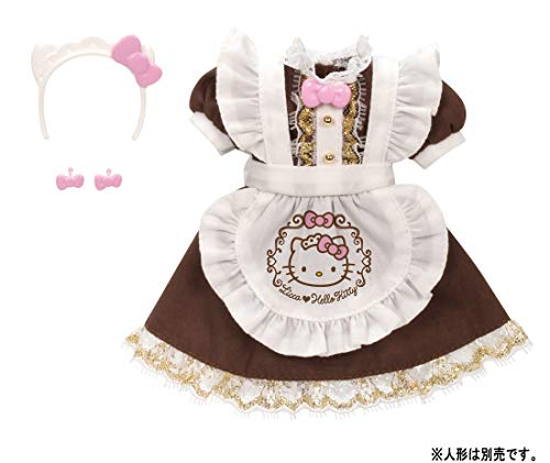 TAKARA TOMY Licca-chan Hello Kitty Sweets Cafe Dress Set [Dress Only] NEW_1