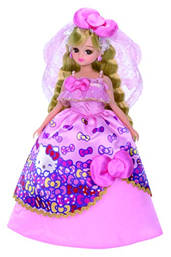 Takara Tomy Licca-chan Doll Hello Kitty Wedding Dress LD-13 Sanrio NEW_1