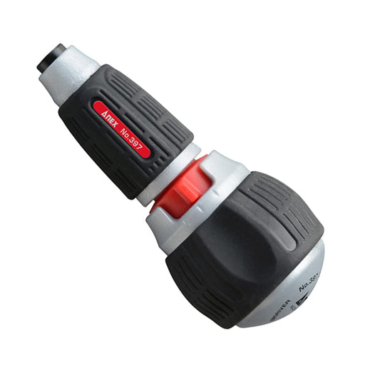 ANEX Rachet Driver Grip Quick Ball 72 (No Bit) 6.35mm compatible No.397-H NEW_1
