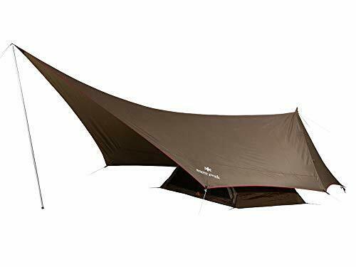 Snow peak Solo Tent & Tarp Hexa Ease 1 for SDI-101 Brown 1 person NEW from Japan_1