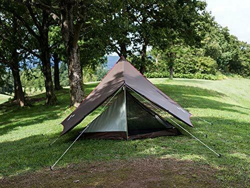 Snow peak Solo Tent & Tarp Hexa Ease 1 for SDI-101 Brown 1 person NEW from Japan_4