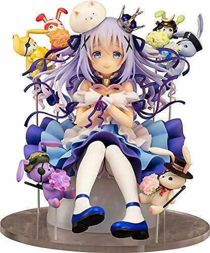 Easy Eight Is the Order a Rabbit? Chino & Rabbit Dolls 1/7 Scale Figure NEW_1