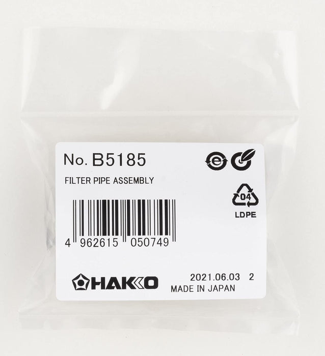 HAKKO B5185 Filter pipe replacement part for FR-301/FR-4103(FR-410,701,702)B5185_2