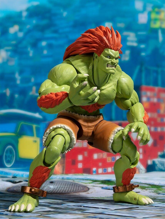 S.H.Figuarts Street Fighter V BLANKA Action Figure PREMIUM BANDAI NEW from Japan_1