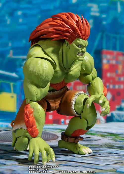S.H.Figuarts Street Fighter V BLANKA Action Figure PREMIUM BANDAI NEW from Japan_4