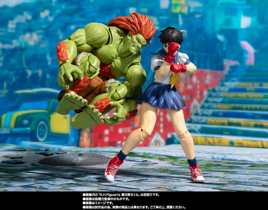 S.H.Figuarts Street Fighter V BLANKA Action Figure PREMIUM BANDAI NEW from Japan_6