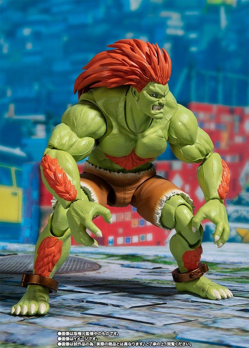 S.H.Figuarts Street Fighter V BLANKA Action Figure PREMIUM BANDAI NEW from Japan_9