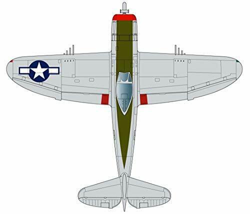 Platz 1/144 U.S. Army P-47D Thunderbolt Bubbletop (Set of 2) Plastic Model NEW_2