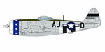 Platz 1/144 U.S. Army P-47D Thunderbolt Bubbletop (Set of 2) Plastic Model NEW_4