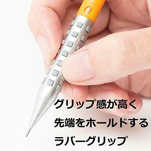 Pentel Mechanical Pencil Smash 0.5mm Q1005-15A Orange NEW from Japan_3