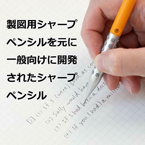 Pentel Mechanical Pencil Smash 0.5mm Q1005-15A Orange NEW from Japan_7