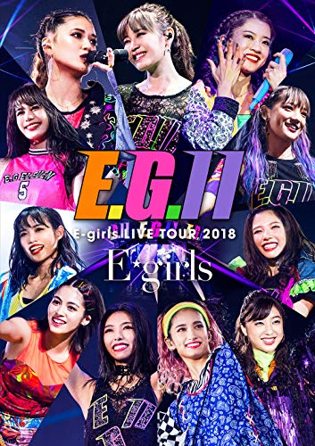 E-girls LIVE TOUR 2018 E.G. 11 Limited Edition Blu-ray CD Photobook NEW_1