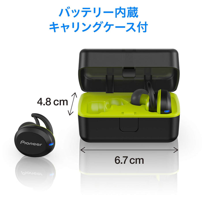 Pioneer SE-E8TW-Y Bluetooth True Wireless In-Ear Earbud Headphones w/Microphone_3