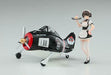 1/12 Egg Girls Collection No.08 'Rei Hazumi' w/Egg Plane Fw190A Model Kit_5