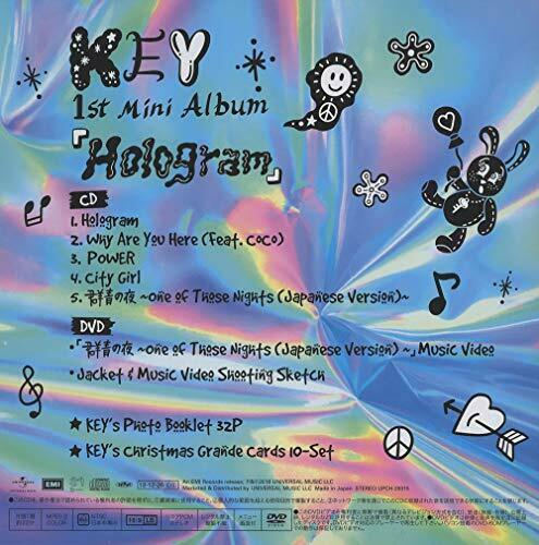 [CD] KEY 1st Mini Album Hologram CD+DVD Limited Edition NEW from Japan_2