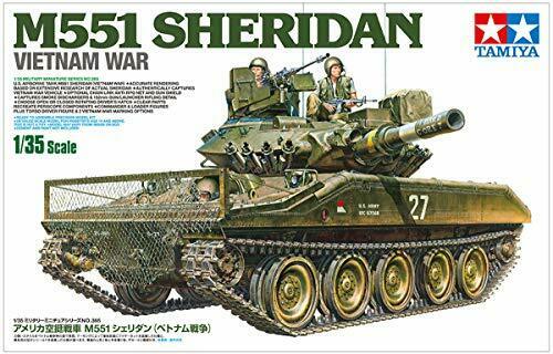 US Airborne Tank(Military) M551 Sheridan Vietnam War Plastic Model Kit NEW_7
