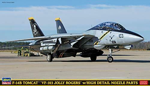 F-14B Tomcat 'VF-103 Jolly Rogers 'w/High Details Nozzle Parts Model Kit NEW_1