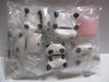 TAKARA TOMY Panda hole Kabuki owl all5 set Gasha mascot capsule Figures Complete_7