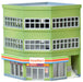 Building Collection Ken Kore 133-2 Building of Intersection A2 Diorama Supplies_1
