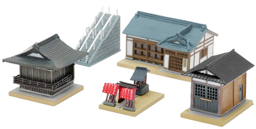 Tomytec The Building Collection 162 Shrine Buildings Set 300847 Diorama Supplies_1