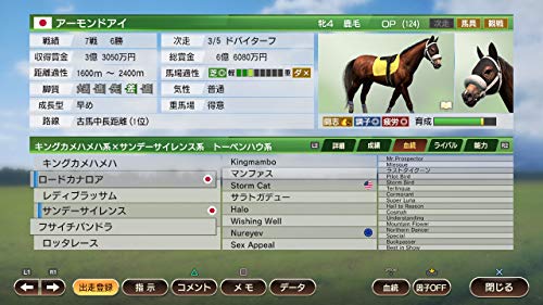Winning Post 9 for Sony PS4 Koei Tecmo Games Full-scale horse racing simulation_5