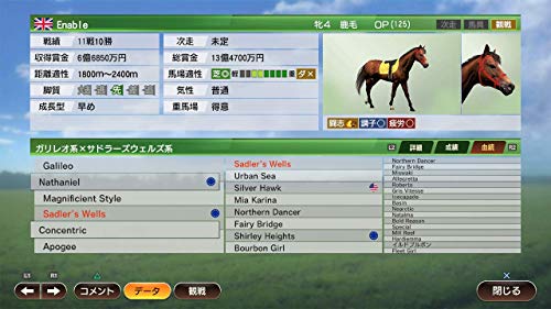 Winning Post 9 for Sony PS4 Koei Tecmo Games Full-scale horse racing simulation_6