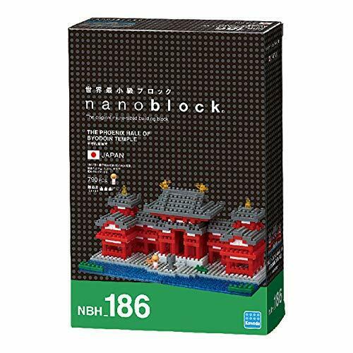 Nanoblock NBH-186 Byodo-in Phoenix Hall NBH_186 NEW from Japan_2