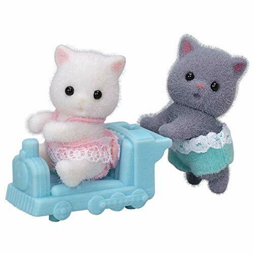 Epoch Persian Cat Twins (Sylvanian Families) NEW from Japan_1