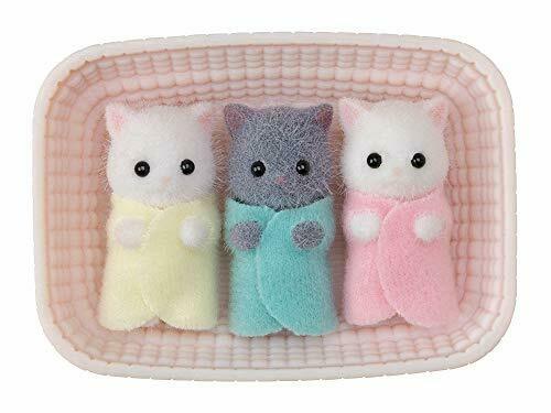 Epoch Persian Cat Triplets (Sylvanian Families) NEW from Japan_1