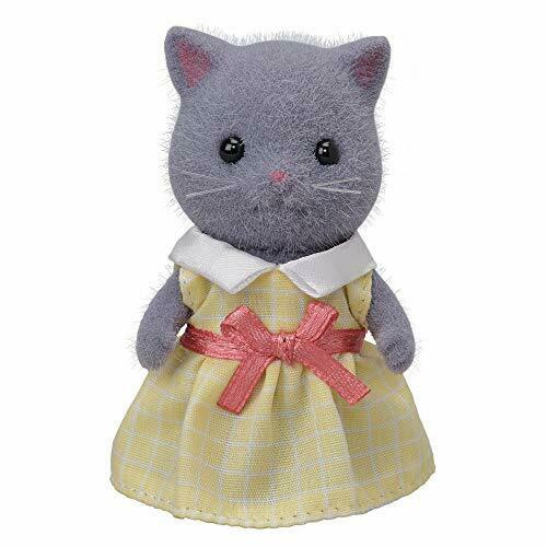 Epoch Persian Cat Sister (Gray) (Sylvanian Families) NEW from Japan_1
