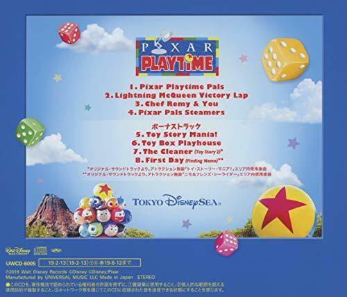 [CD] Tokyo Disney Sea Pixar Playtime 2019 NEW from Japan_2
