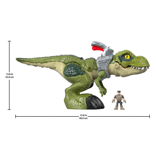 Fisher-Price Imaginext Jurassic World Mega Mouth T-Rex Chomping Toy ‎GBN14 NEW_2