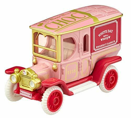 Disney Motors High Hat Classic Minnie Mouse White Day Edition 2019 (Tomica) NEW_1