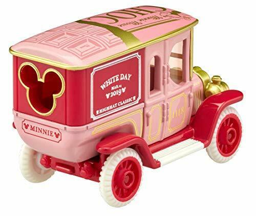 Disney Motors High Hat Classic Minnie Mouse White Day Edition 2019 (Tomica) NEW_2