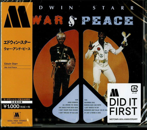 [CD] War and Peace Limited Edition Edwin Starr UICY-78907 R&B Hard Shouter NEW_1