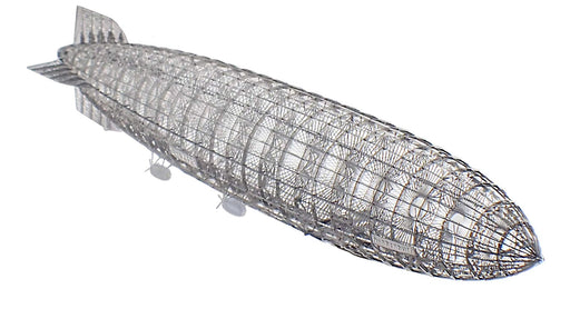 Aero Base C002 1/1000 Hindenburg LZ129 Metal Model Assembly Kit Made in Japan_1
