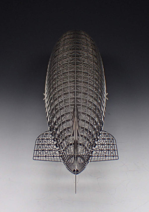 Aero Base C002 1/1000 Hindenburg LZ129 Metal Model Assembly Kit Made in Japan_2